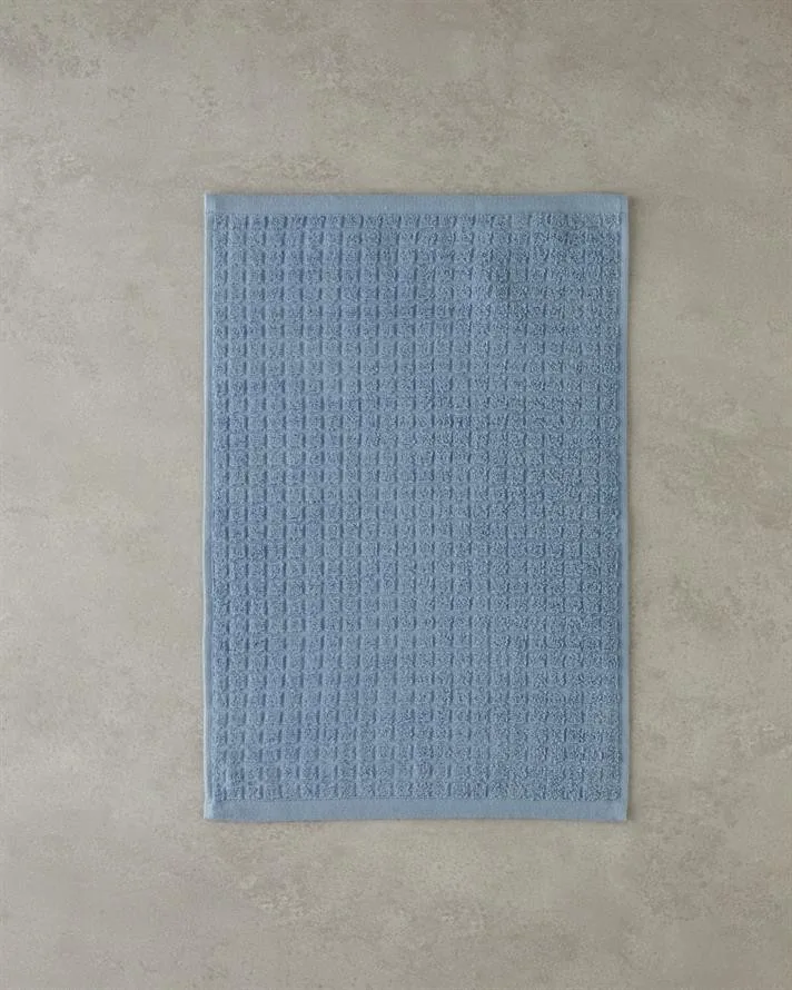Chequer %100 Pamuk El Havlusu 30x45 cm Mavi