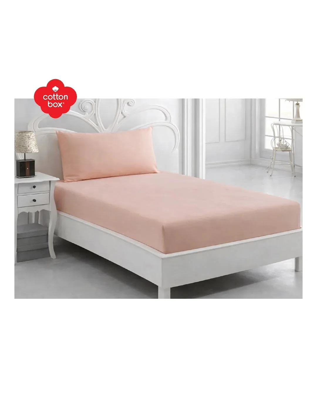 Çarşaf Seti Çift Kişilik 160x200 Fitted Rollpack Asorti