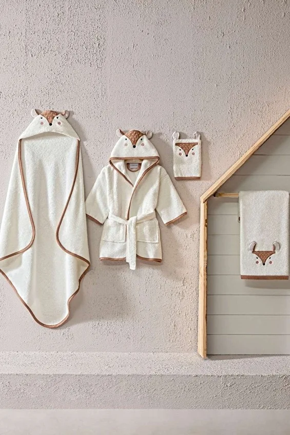 Little Fox Nakışlı Kese